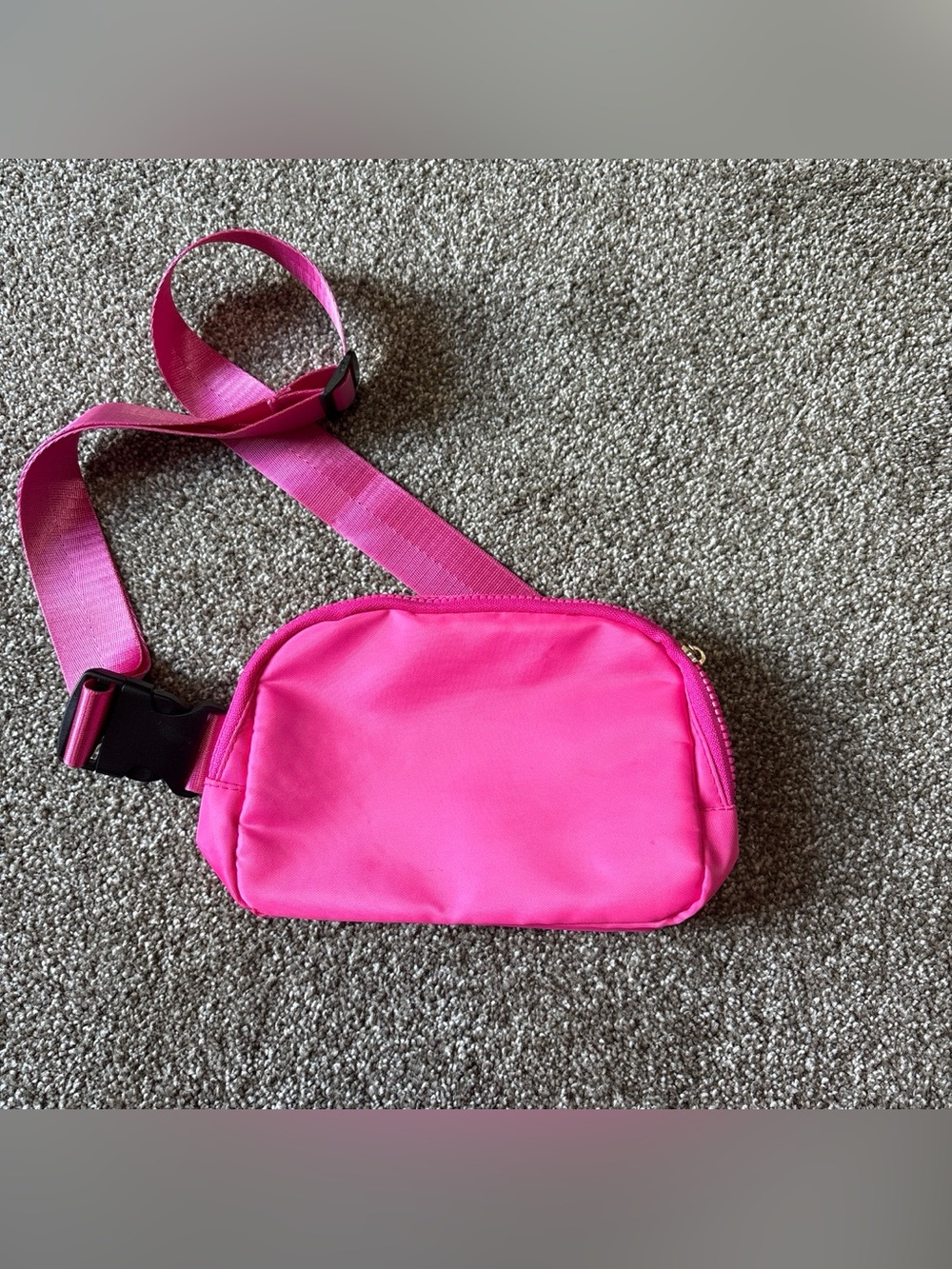 Hobby Lobby Bright Pink Crossbody Belt Bag